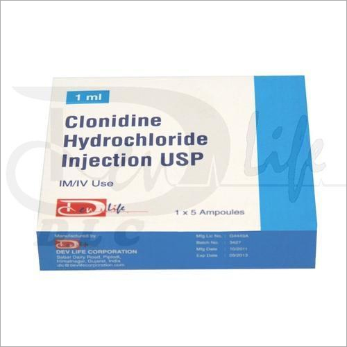 Clonidine Hcl Injection