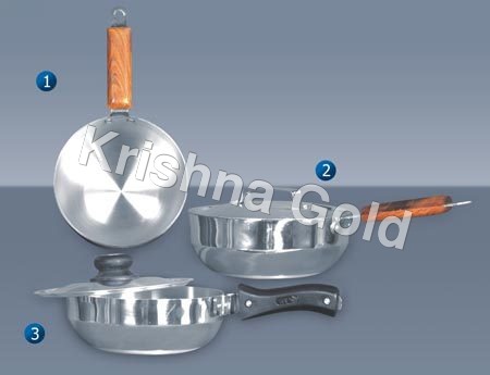 Aluminium Karahi Pan
