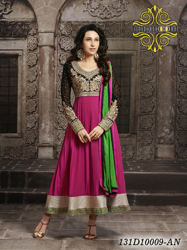 Anarkali Suits - Silk Net
