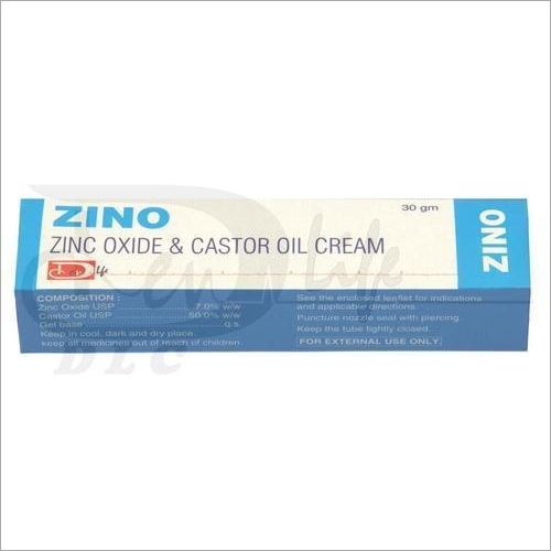 Zinc Oxide And Castor Oil Cream
