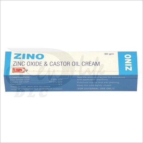 Zinc Oxide and Castor Oil Cream