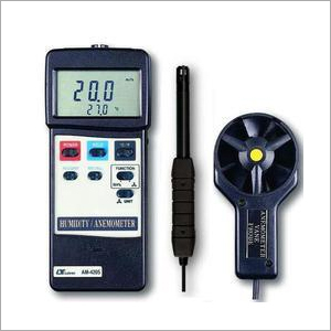 Lutron Anemometer With Humidity Meter By VECTOR TECHNOLOGIES