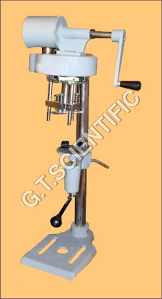 Bottle Sealing Machine - Stainless Steel, Hand Operated & Electrical Operated | Silver & White Finish, 220-230 Volt, 42 Kilograms Weight