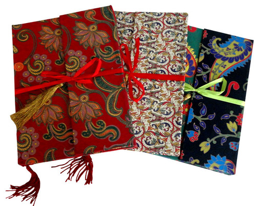 Flap Note Book - Recycled Paper, 18 x 25 cm, Red Color, Flap Closure