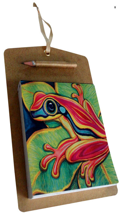 Door note pad (with pencil)