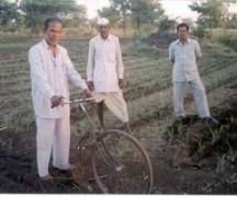 Bicycle weeder