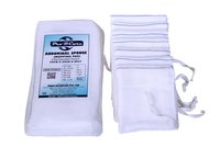 Abdominal Sponges - 100% Cotton, 25cm X 25cm X 6 Ply, White | Disposable, Non-woven Dressing Patch, Sterilized, Square Shape
