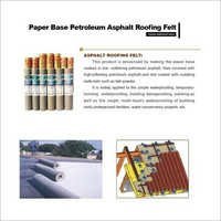 Paper Base Petroleum Asphalt Roofing Felt