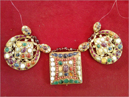 Navratan Necklace