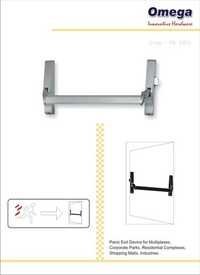 Panic Bars - Application: Use For Doors