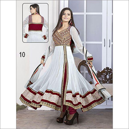 Georgette Anarkali Suit