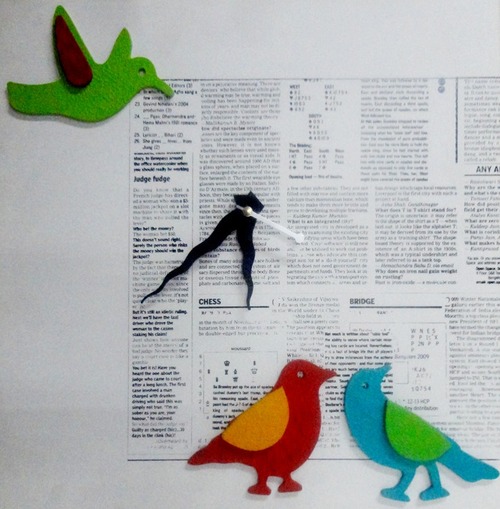 SQUARE WALL MURAL CUM CLOCKS