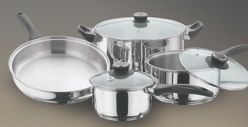 Cookware set 4pc glasslid