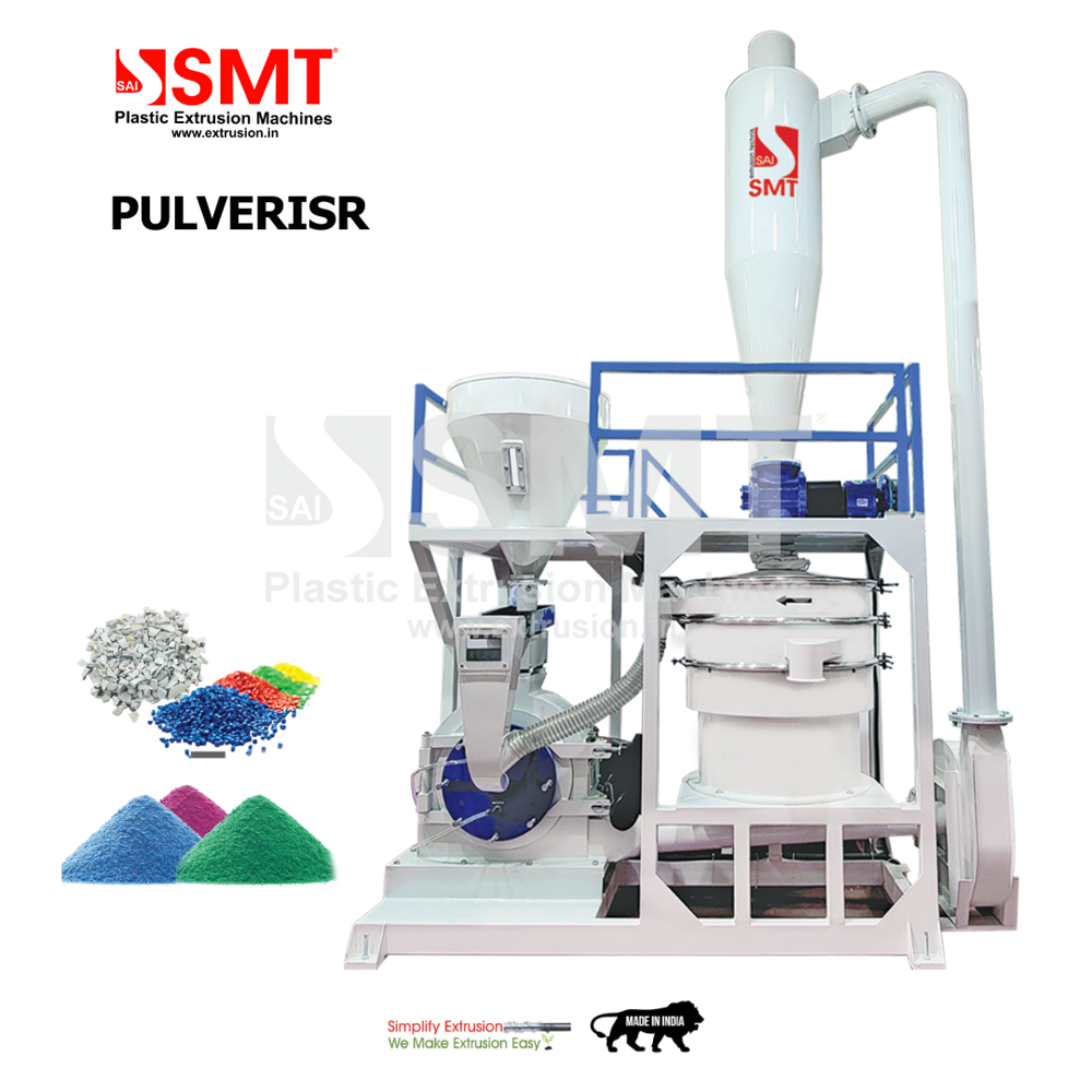 Plastic Pulveriser Machine | Ldpe, Lldpe, Rpvc, Hdpe & Pvc Pulverizing - Automatic Grade: Automatic