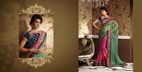 Pure Net Designer Saree