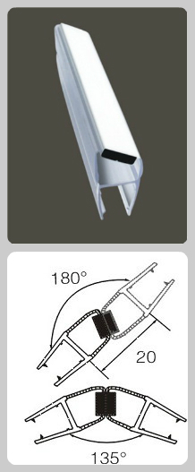 PVC Seal with magnet Strip