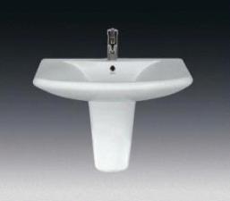 Ceramic Plain Home Wash Basin