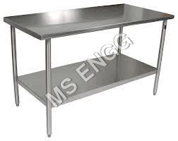 Manual Stainless Steel Working Table