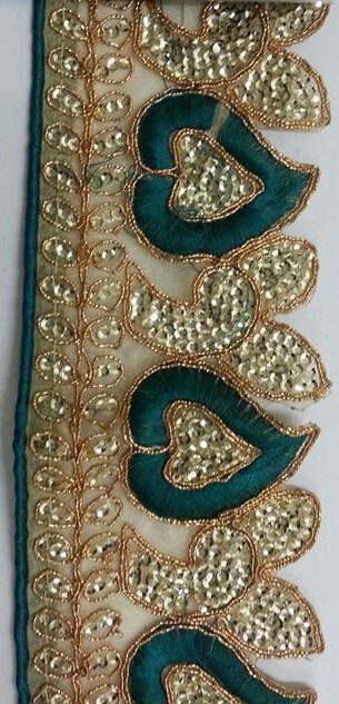 Green Designer Lace