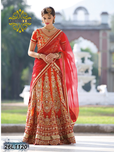 Designer Net Lehenga Choli