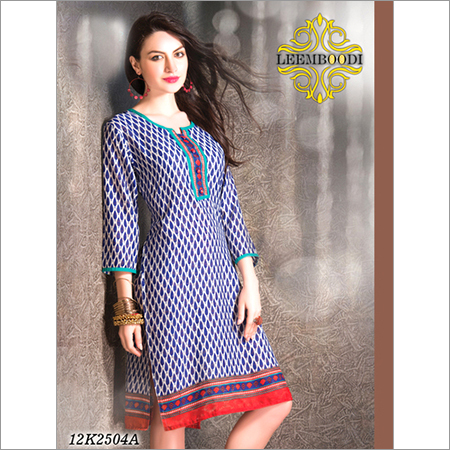 Jacquard Kurti