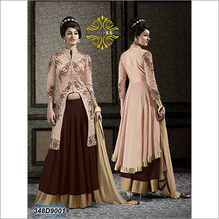 Embroidered Anarkali Suits