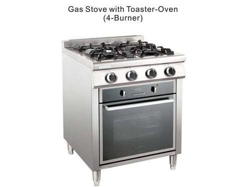 4 Burner Gas Cooking Range With Oven