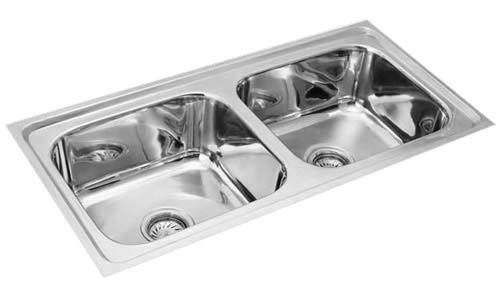 Double Bowl Sinks Size : 37" x 18" R