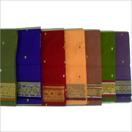 Traditional Cotton Sarees - Lightweight, Multicolor, Varied Designs | Durable, Colorfast, Soft Texture, Tear Resistant, Stylish Patterns