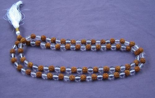 Sphatik (crystal) Mala