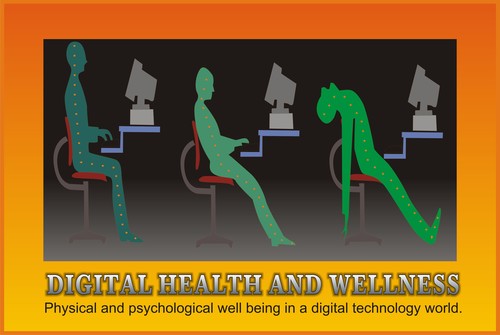 COMPUTER SITTING POSTERS