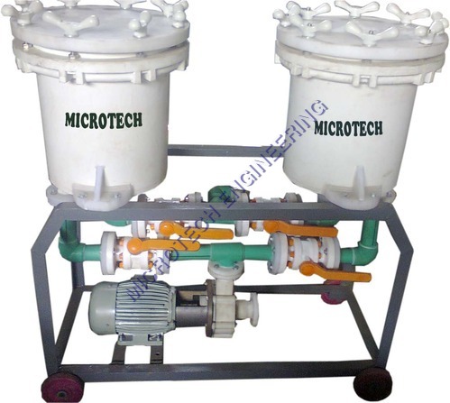 Filter Unit For Bright Nickel Solution