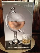 Globe Design Liquor Dispenser