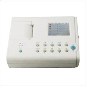 Three Channel Interpretive ECG Machine