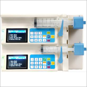 Double Channel Syringe Pump