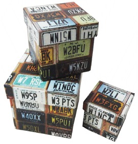 Square Shape Nested Gift Boxes-set of 3