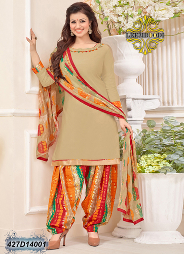 Designer Printed Punjabi Suits