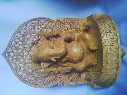 Wooden Ganesha