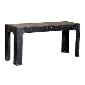 Iron Rivet Console Table By FURNITURE CONCEPTS