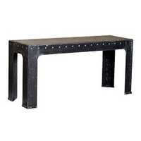 Iron Rivet Console Table