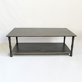 Industrial Iron Coffee Table By FURNITURE CONCEPTS