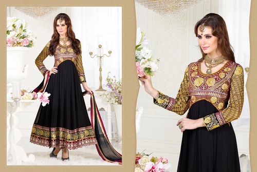 Charming Blue Anarkali Dress