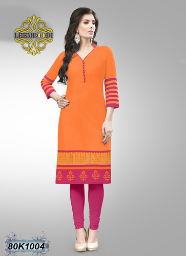 Cotton Embroidered Kurti