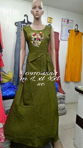 DANIYAM KURTI - Velvet Fabric, Available in L, M, XL, XXL Sizes | Short Sleeve, Quick Dry, Simple Style with Sequins Decoration for Party Wear