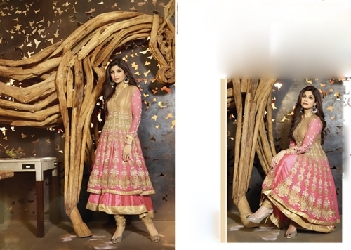 Semi-Stitch Salwar Kameez
