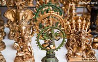 Brass Indian God, Sculpture & Puja Accessories