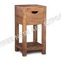 Telephone Stand - Color: Brown