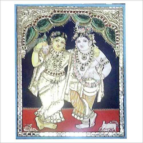 Thanjavur Krishna Painting