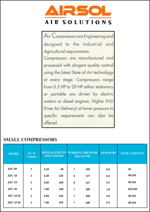 Small Air Compressors