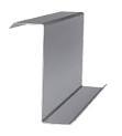 Galvanized Z purlins